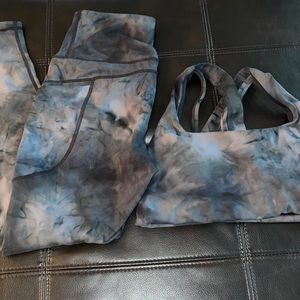 Senita Tye Dye Black set SM